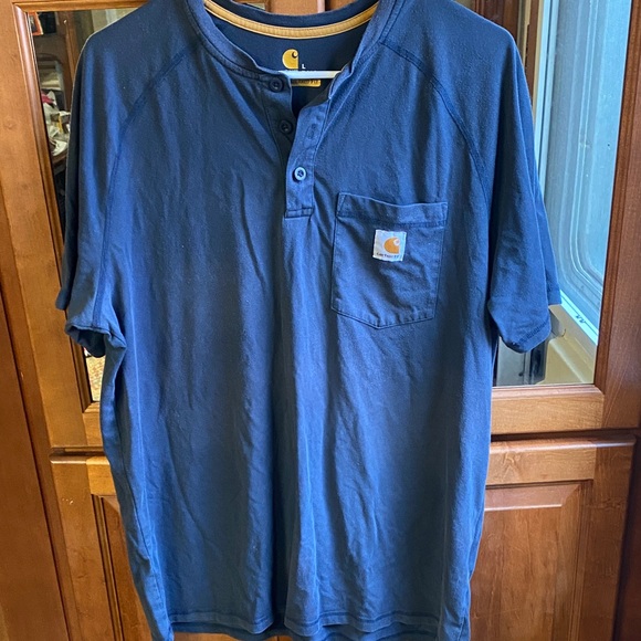 Carhartt Other - Carhartt Men's Navy Blue Casual Relaxed Fit Tee Shirt